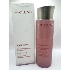 Clarins Multi Active Revitalizing Treatment Essence 6.7Oz New